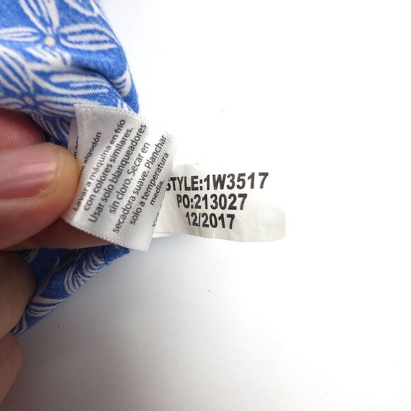 NEW Vineyard Vines Slim Fit Murray Shirt Hawaiian Floral Button Down Resort Y2k - Picture 8 of 8